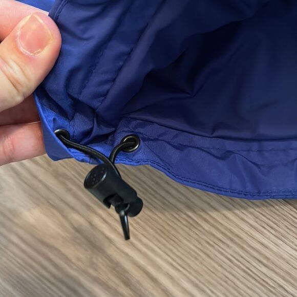 WOMENS VINTAGE COLUMBIA WINDBREAKER STYLE JACKET BLUE SIZE MEDIUM EEEUC - Picture 4 of 8